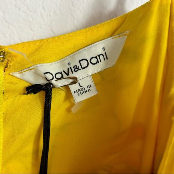 DAVI AND DANI VIVID TROPICAL FLORAL PRINT SUMMER MAXI DRESS IN FLORAL LARGE - Picture 10 of 11